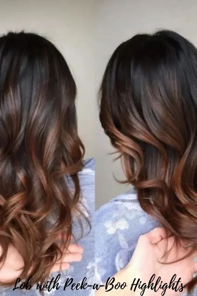 Lob with Peek-a-Boo Highlights