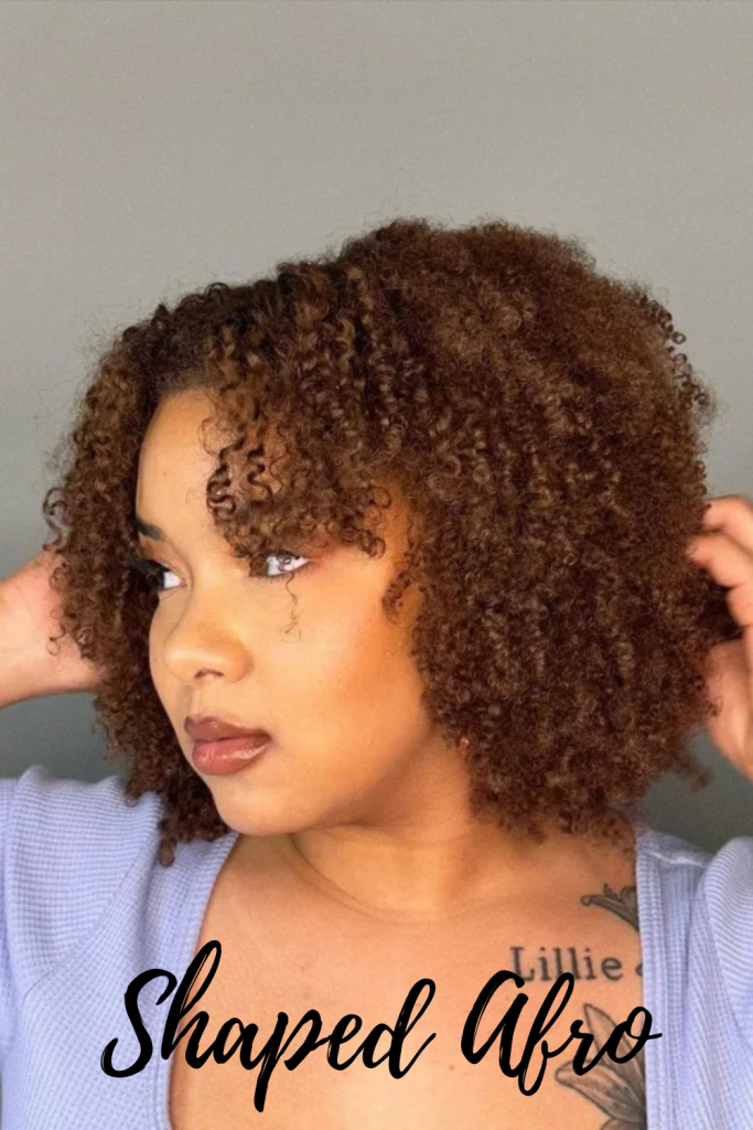 Shaped Afro