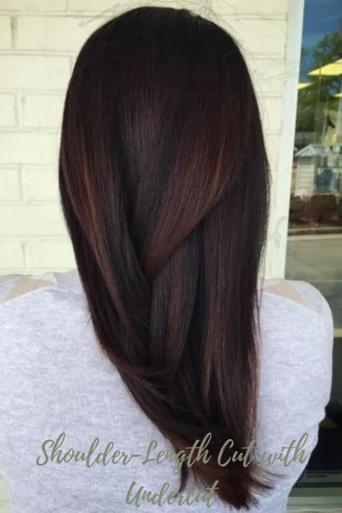 Shoulder-Length Cut with Undercut