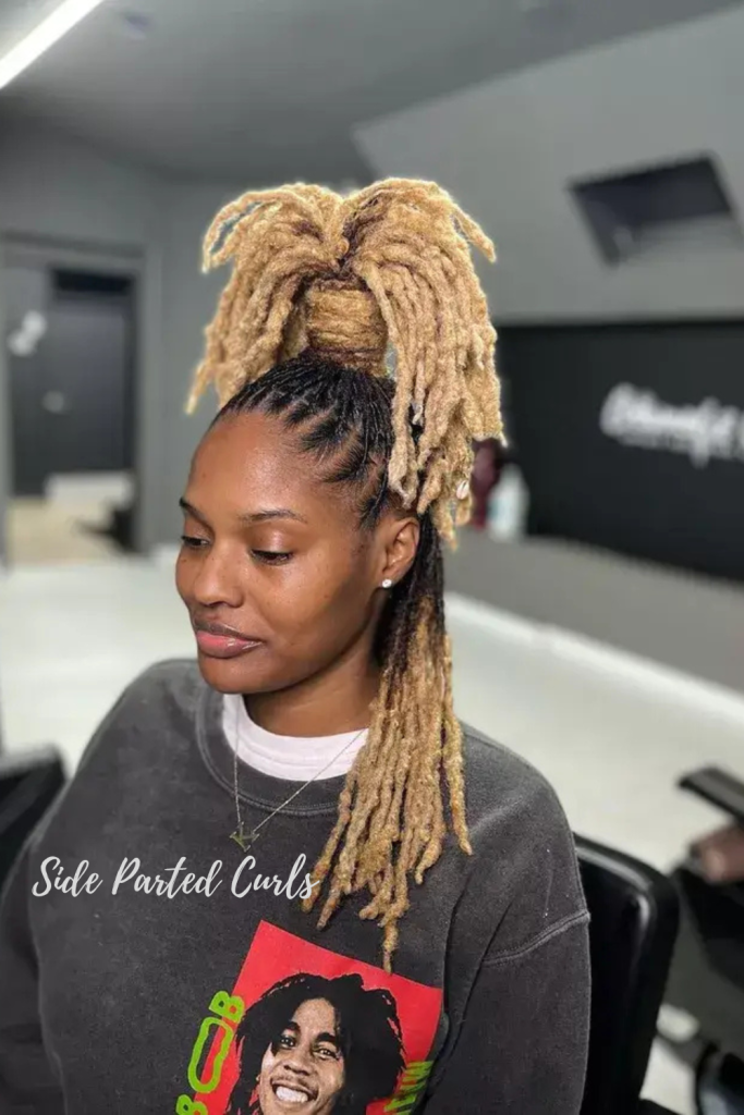 Side-Parted Curls