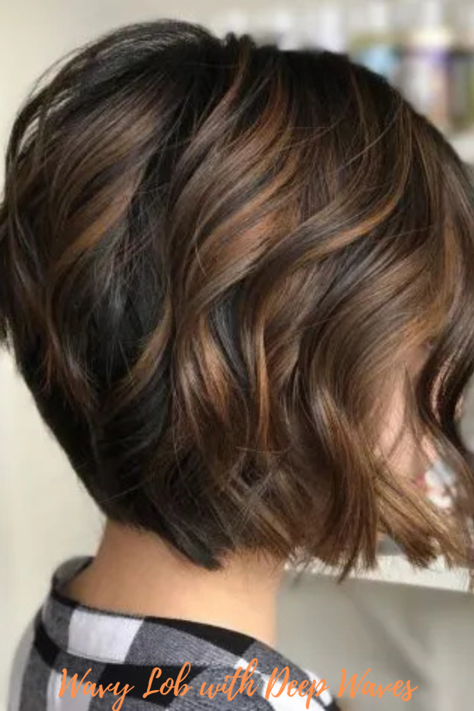 Wavy Lob with Deep Waves