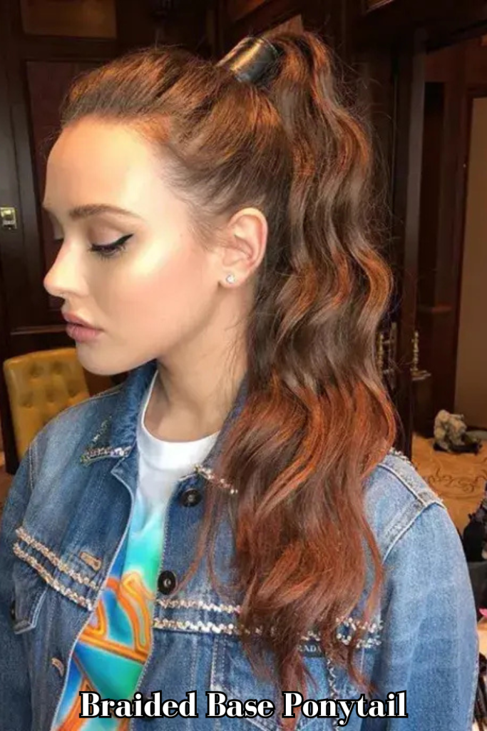 Braided Base Ponytail