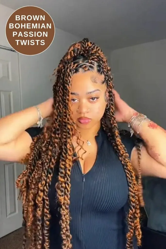 Brown Passion Twists