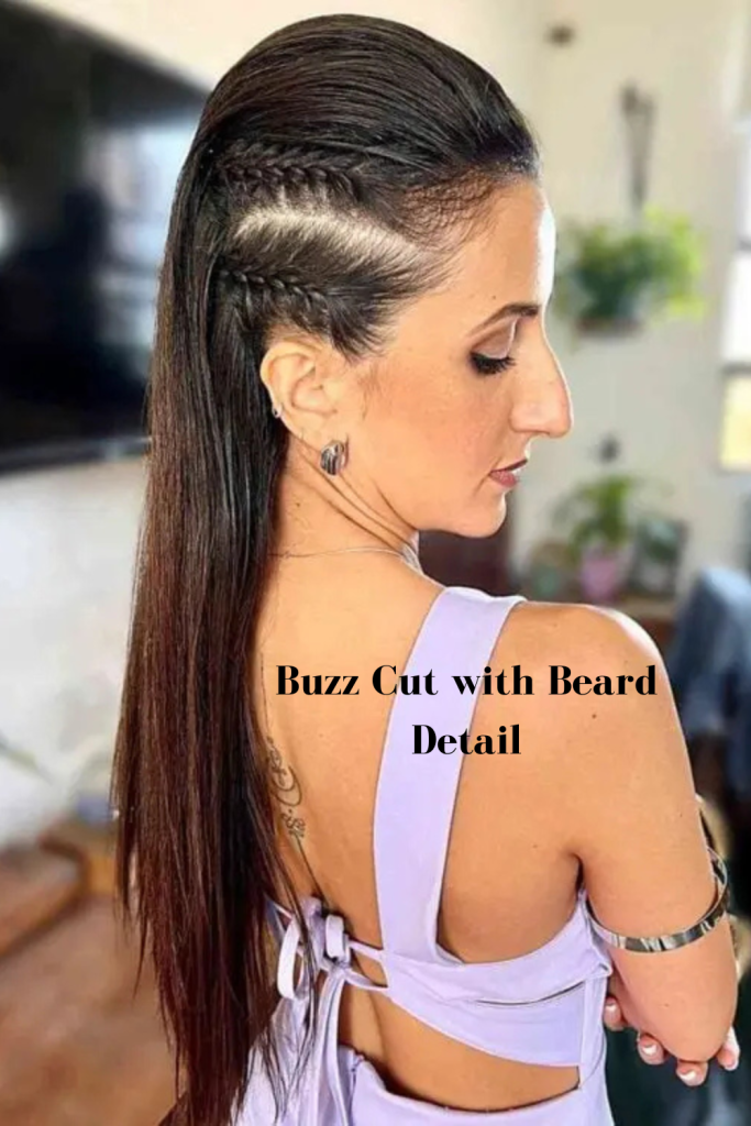 Buzz Cut with Beard Detail