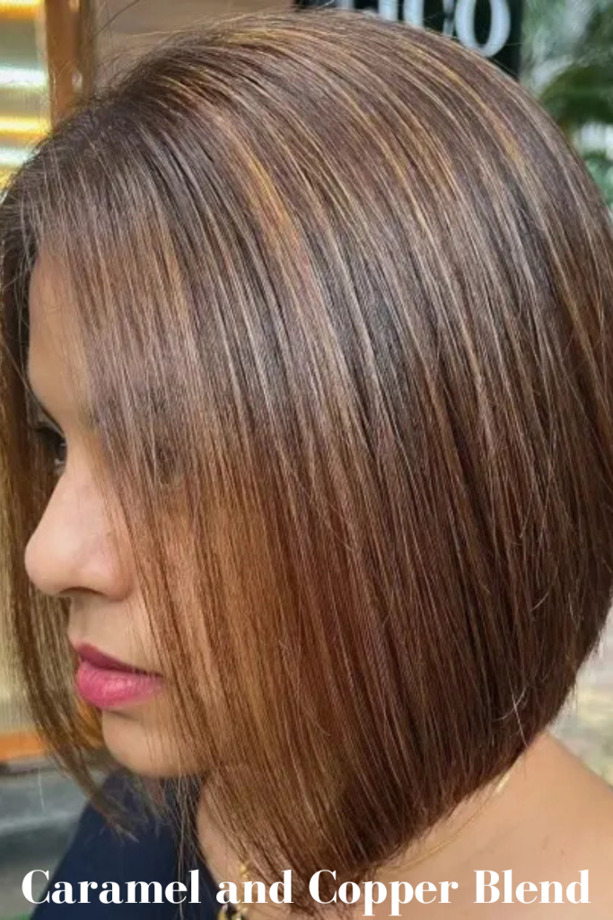 Caramel and Copper Blend