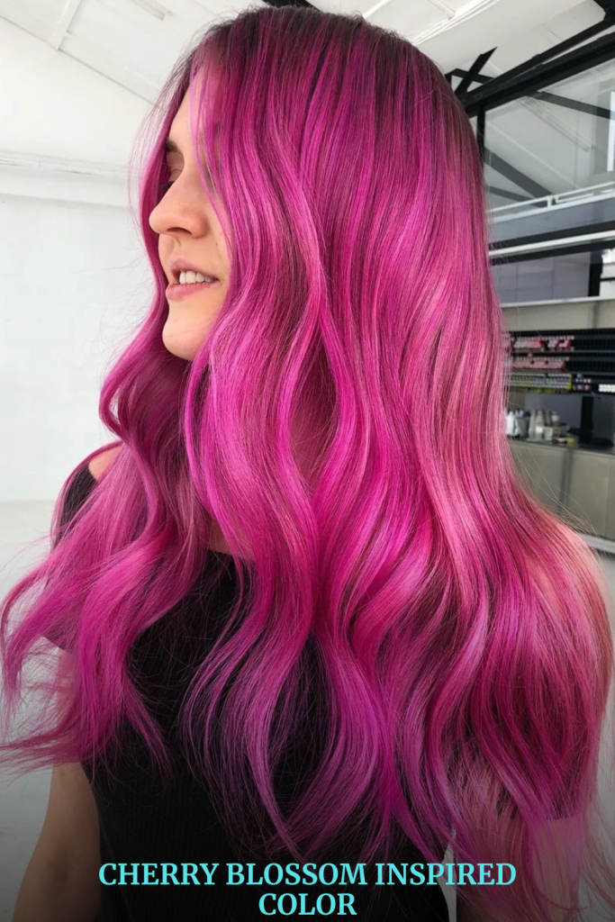 Cherry Blossom Inspired Color