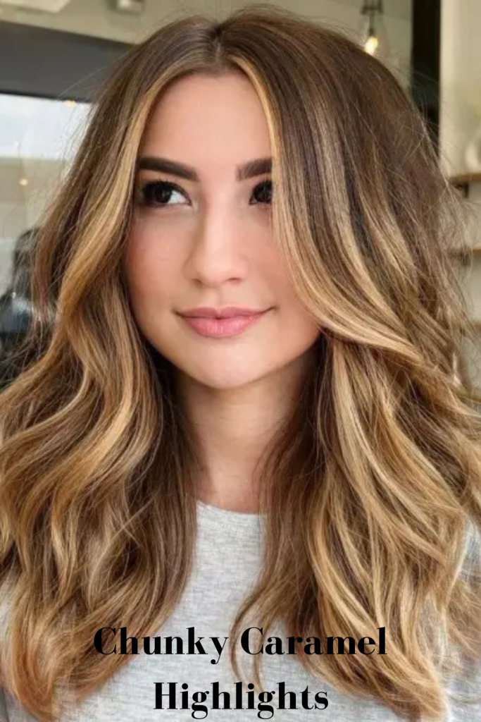 Chunky Caramel Highlights