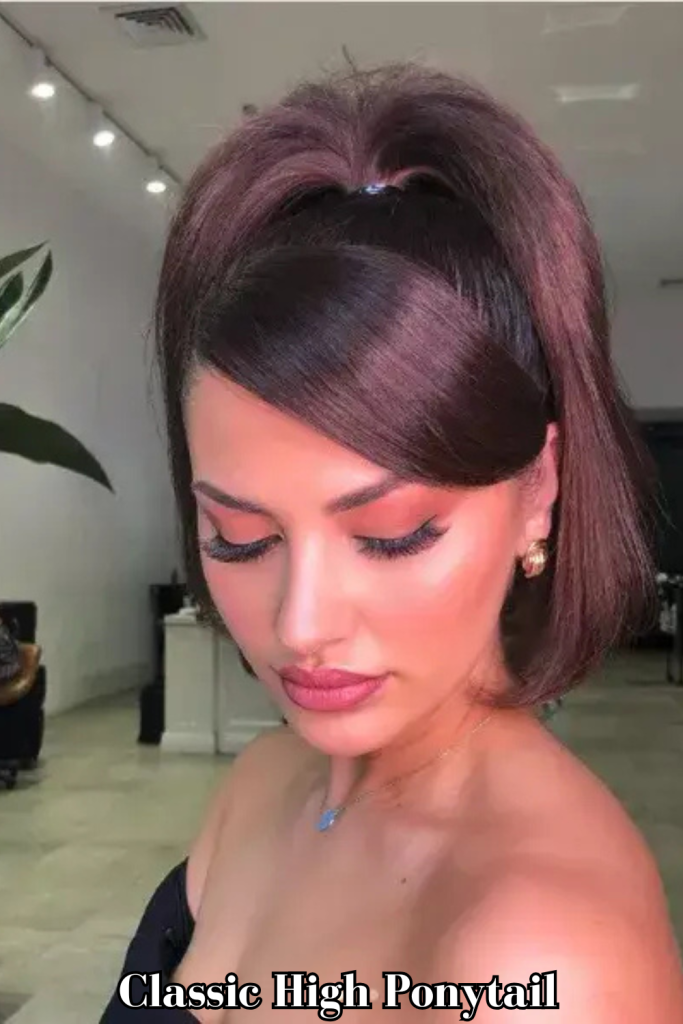 Classic High Ponytail