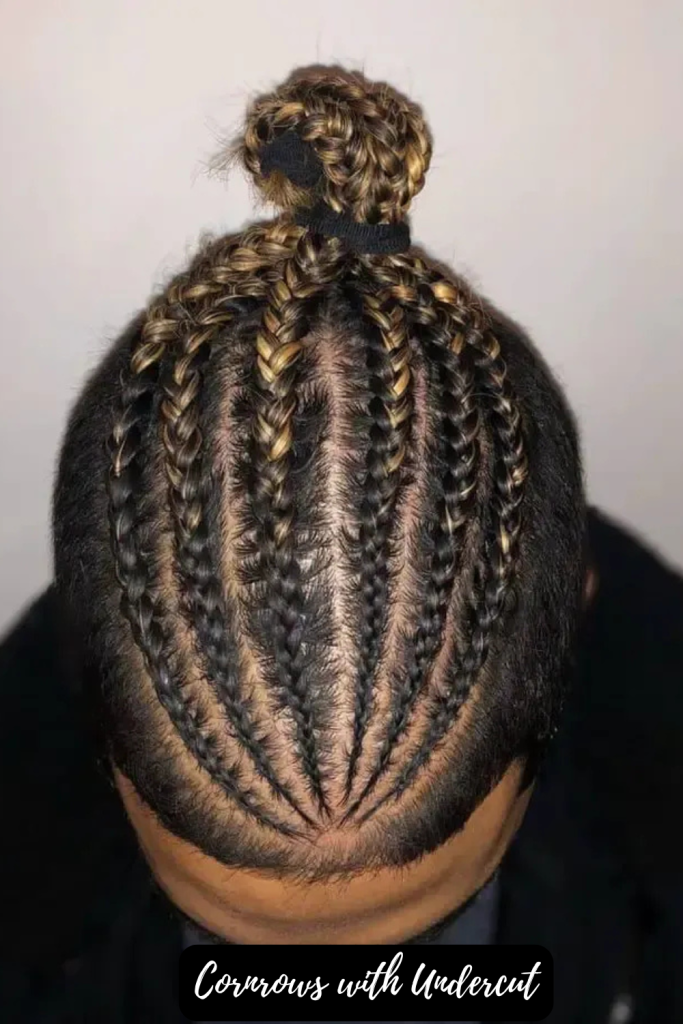 Cornrows with Undercut
