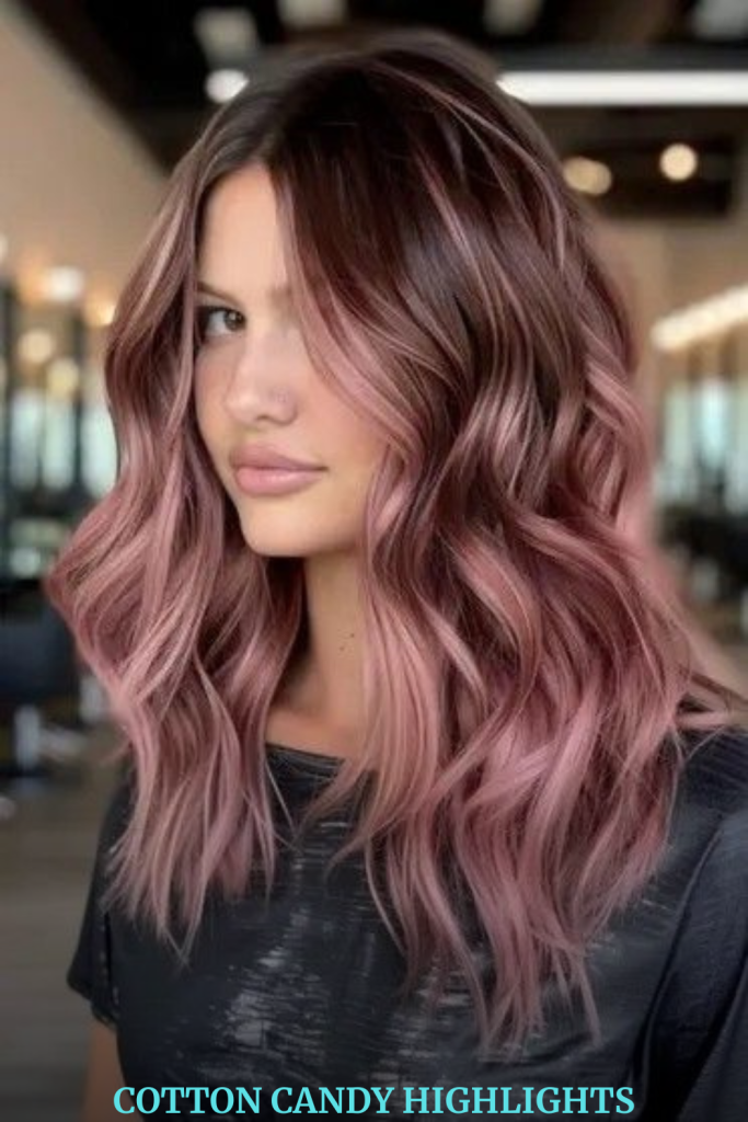 Cotton Candy Highlights