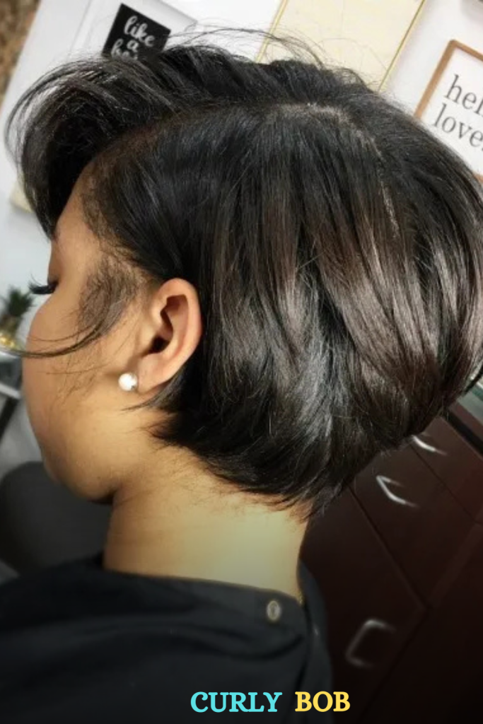 Curly bob