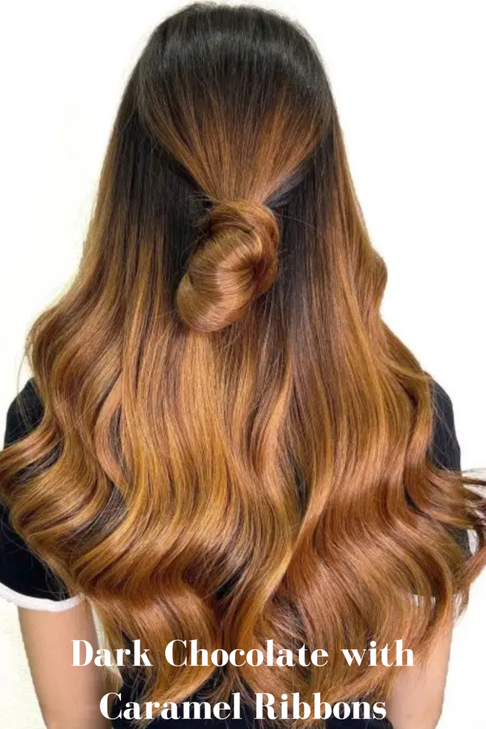 Dark Chocolate with Caramel Ribbons