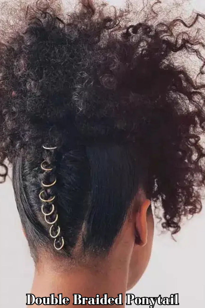 Double Braided Ponytail