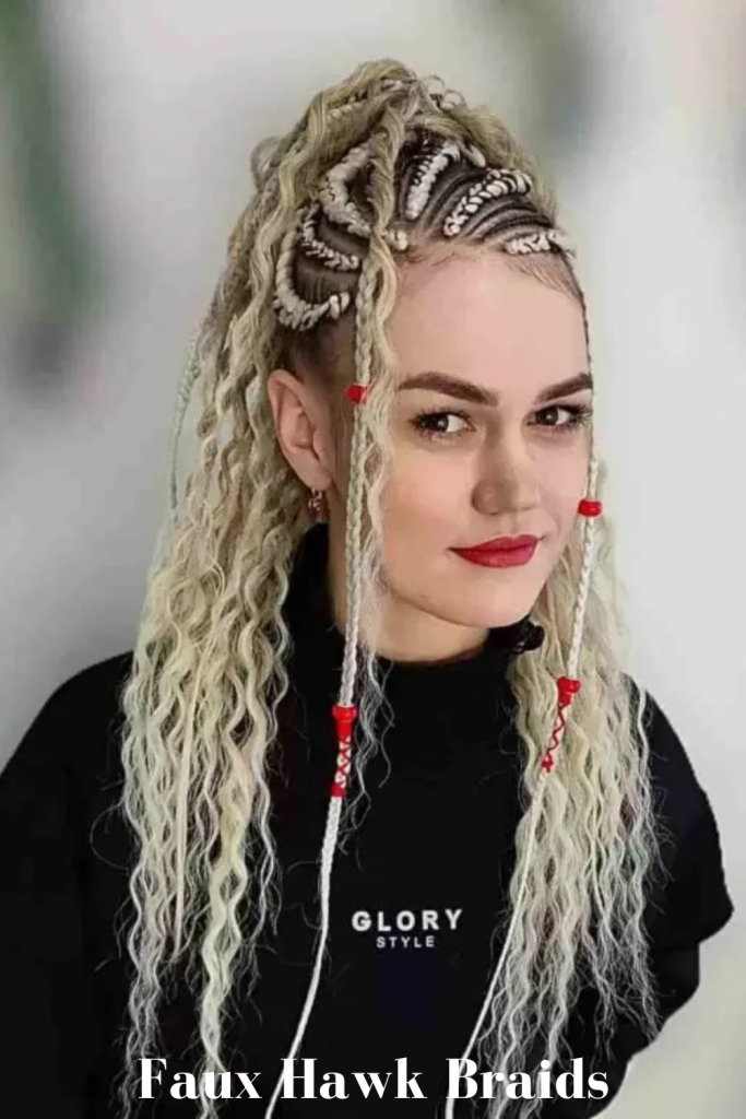Faux Hawk Braids
