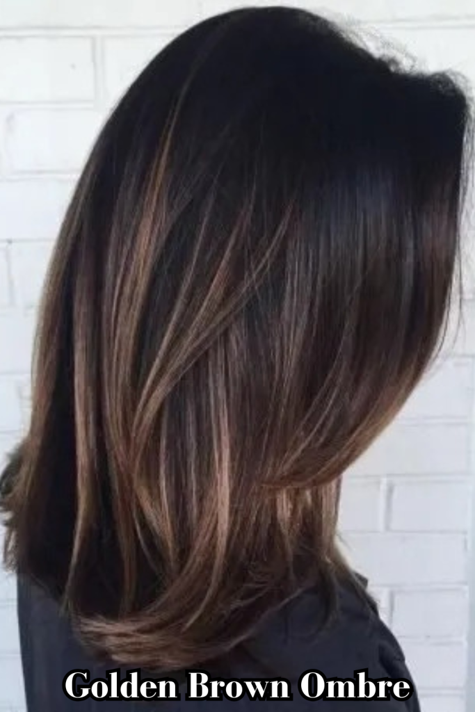 Golden Brown Ombre