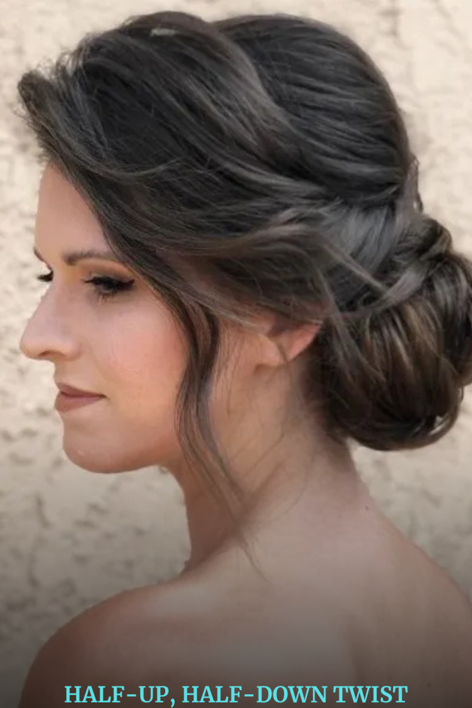 Half-Up, Half-Down Twist