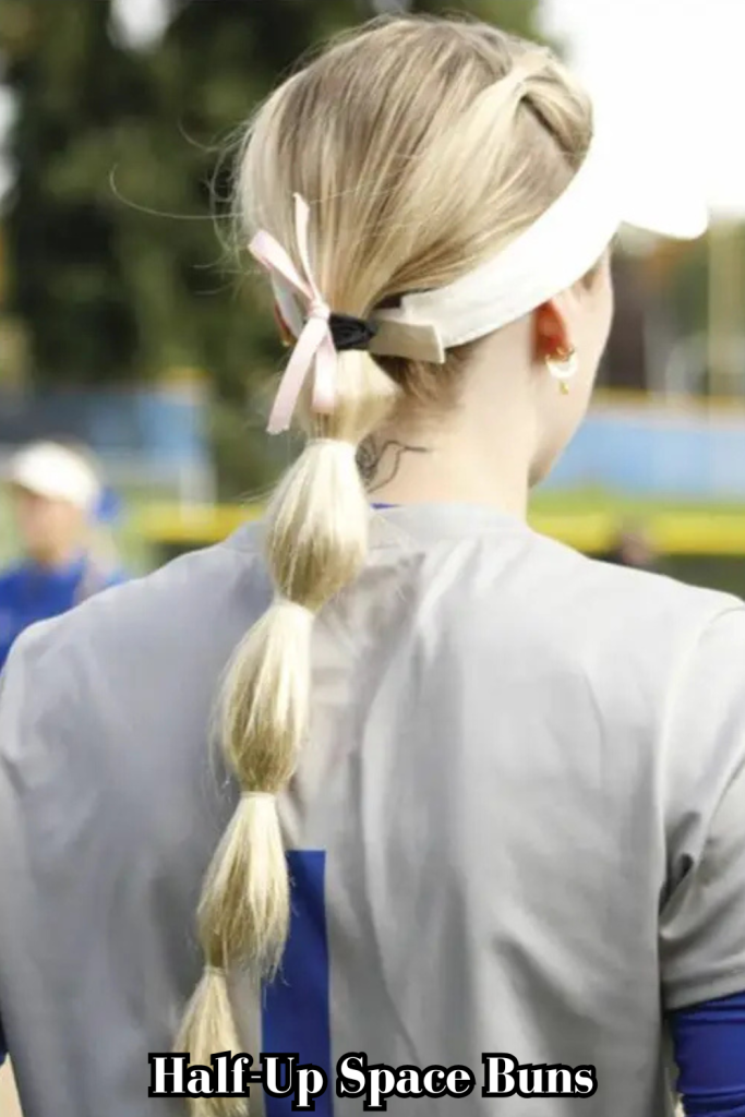 Half-Up Space Buns