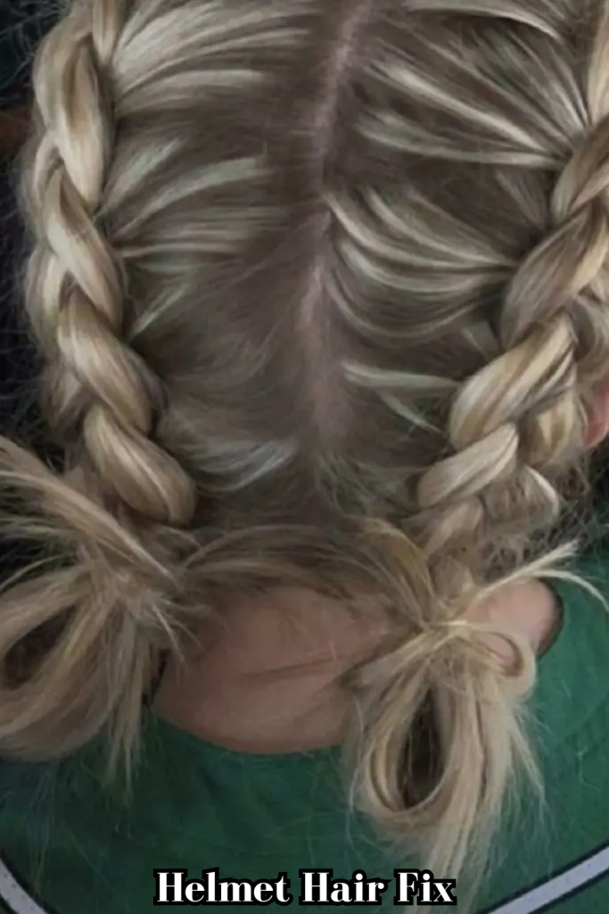 Helmet Hair Fix: