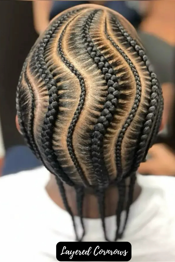 Layered Cornrows