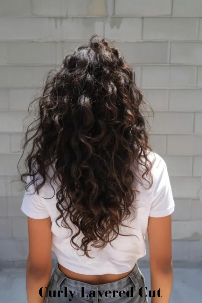 Curly Layered Cut