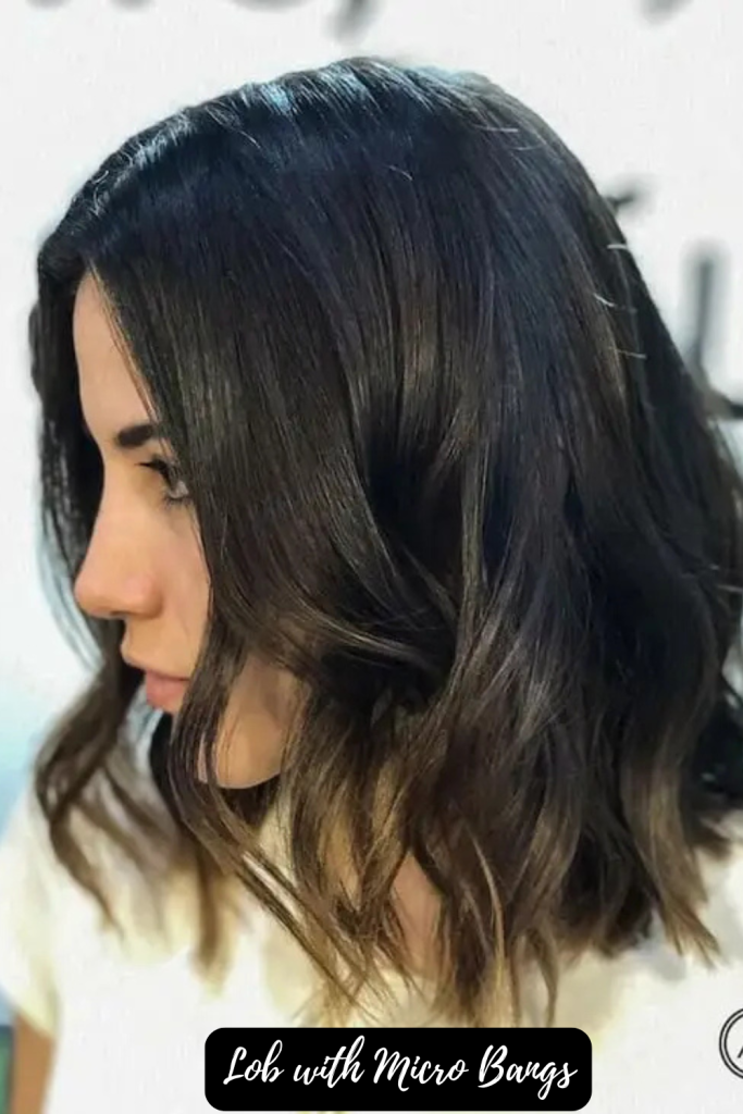 Lob with Micro Bangs