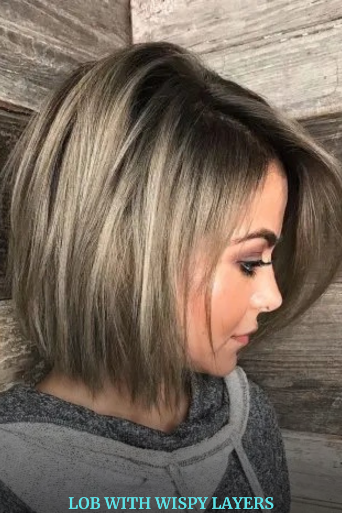 Lob with Wispy Layers