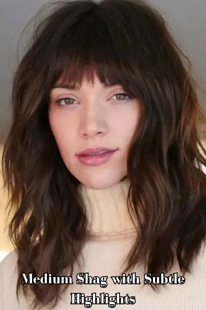 Medium Shag with Subtle Highlights