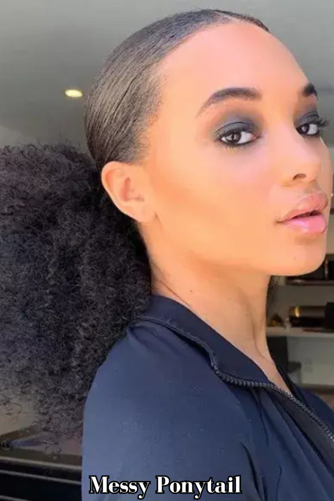 Messy Ponytail