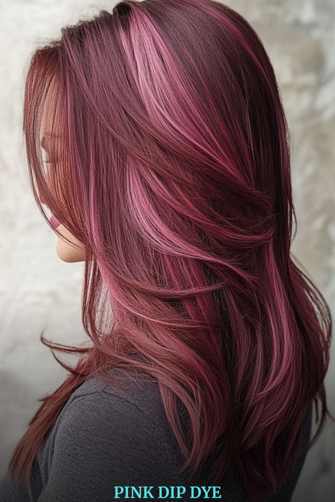 Pink Dip Dye