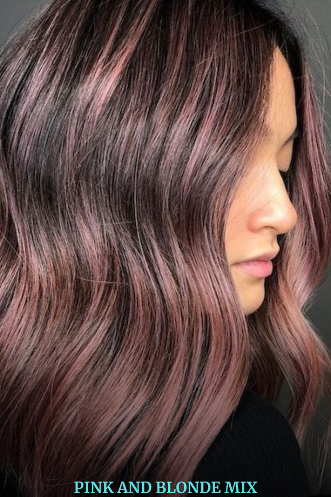Pink and Blonde Mix