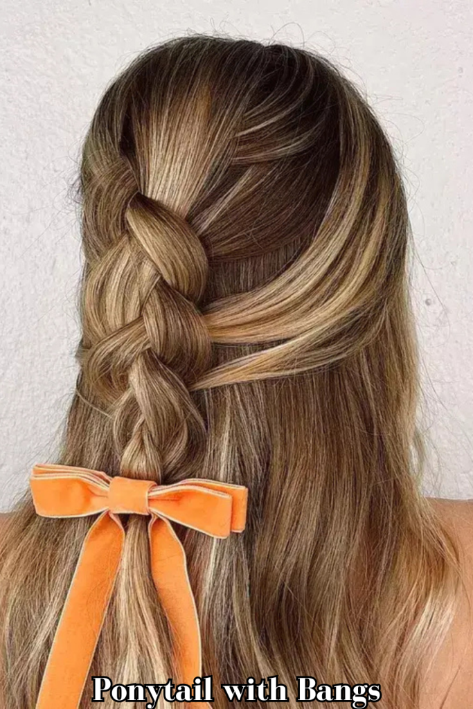 Ponytail with Bangs