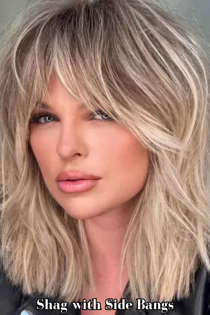 Shag with Side Bangs