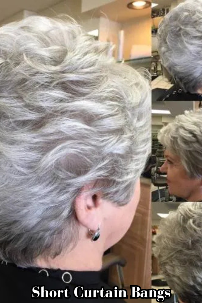 Short Curtain Bangs