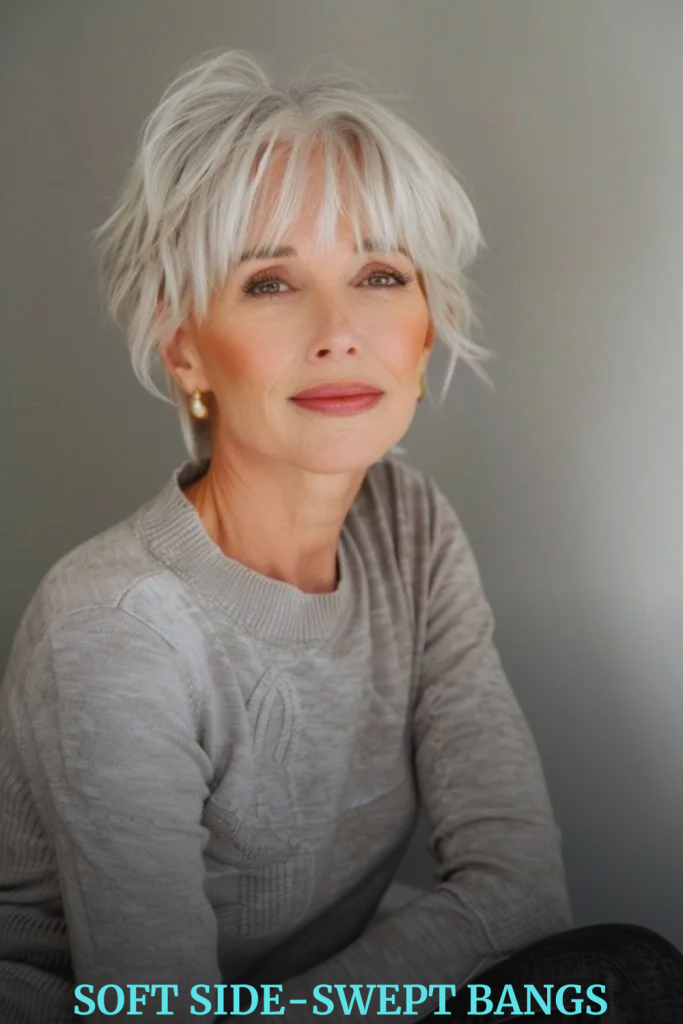 Soft Side-Swept Bangs