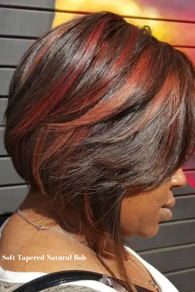 Soft Tapered Natural Bob
