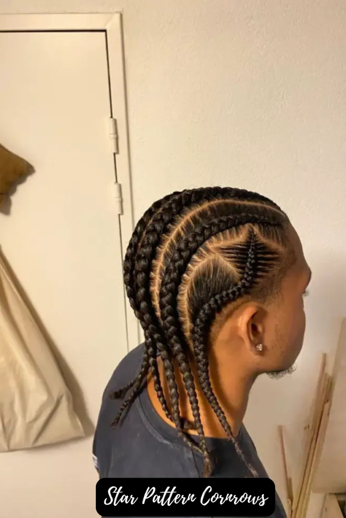 Star Pattern Cornrows