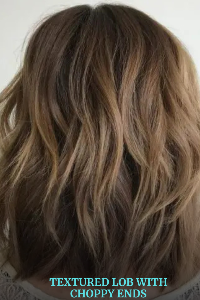 Textured Lob with Choppy Ends
