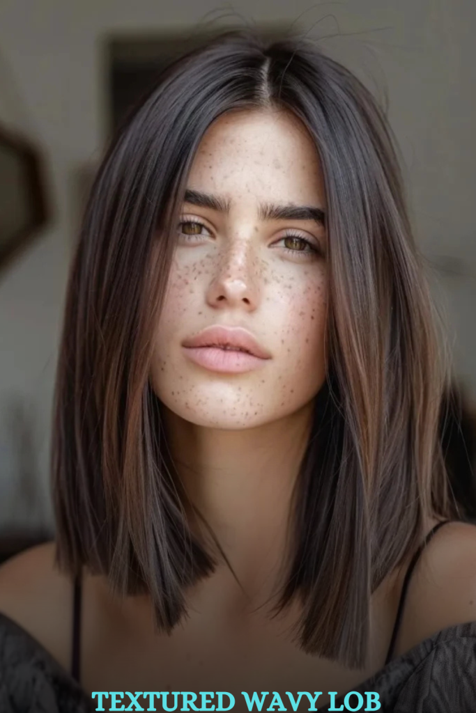 Textured Wavy Lob