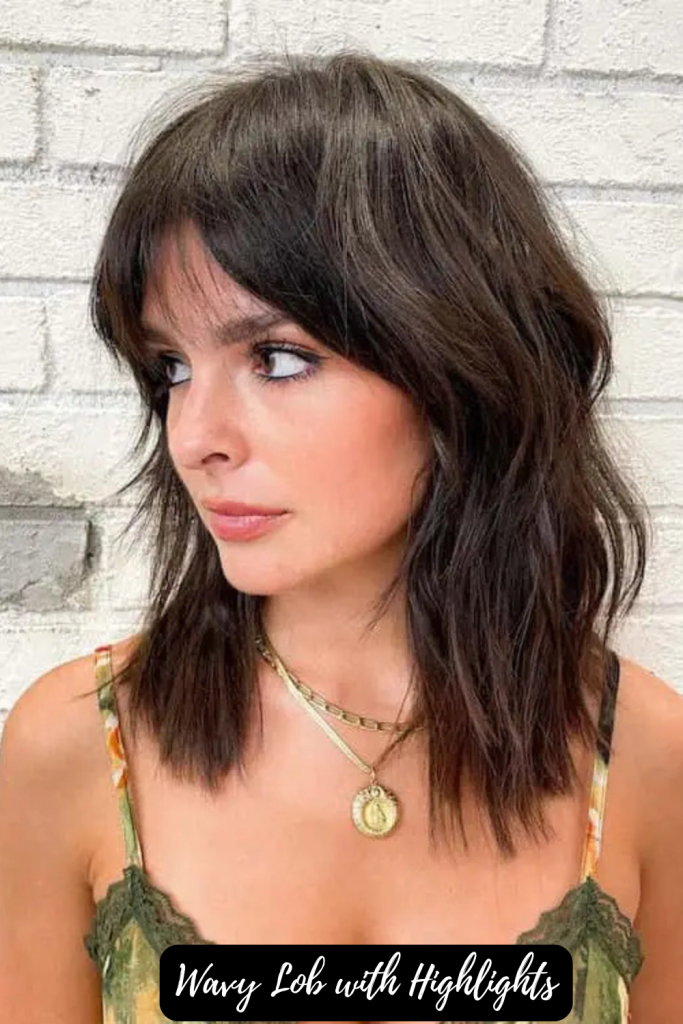 Wavy Lob with Highlights