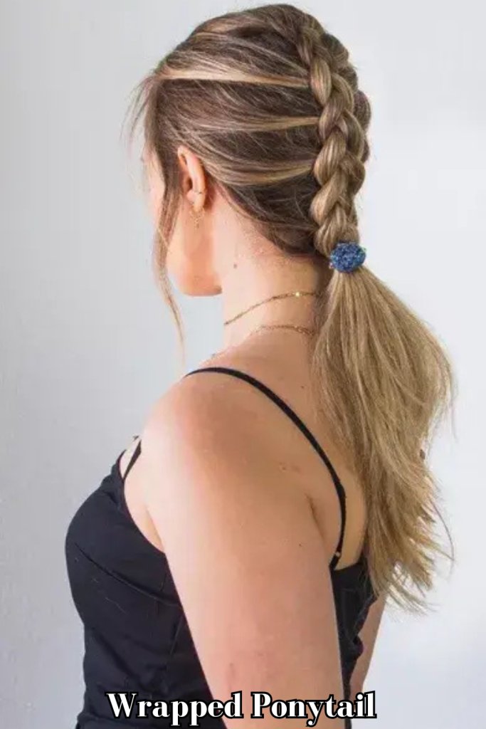 Wrapped Ponytail