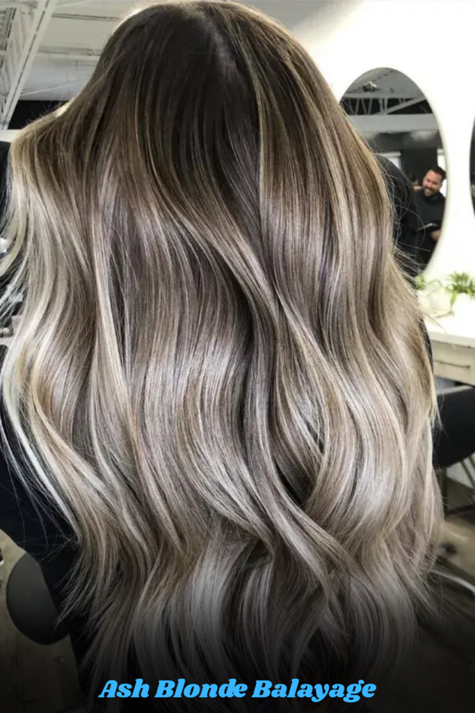 Ash Blonde Balayage