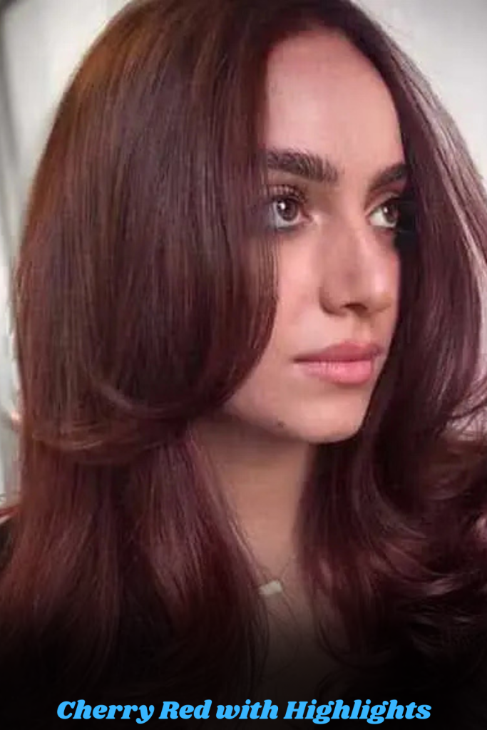 Cherry Red with Highlights