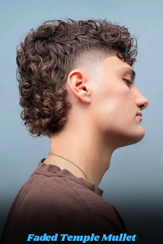 Faded Temple Mullet