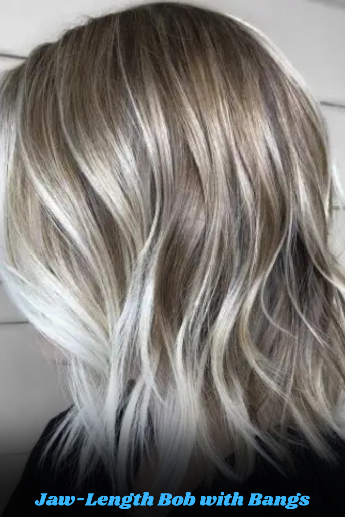 Jaw-Length Bob with Bangs