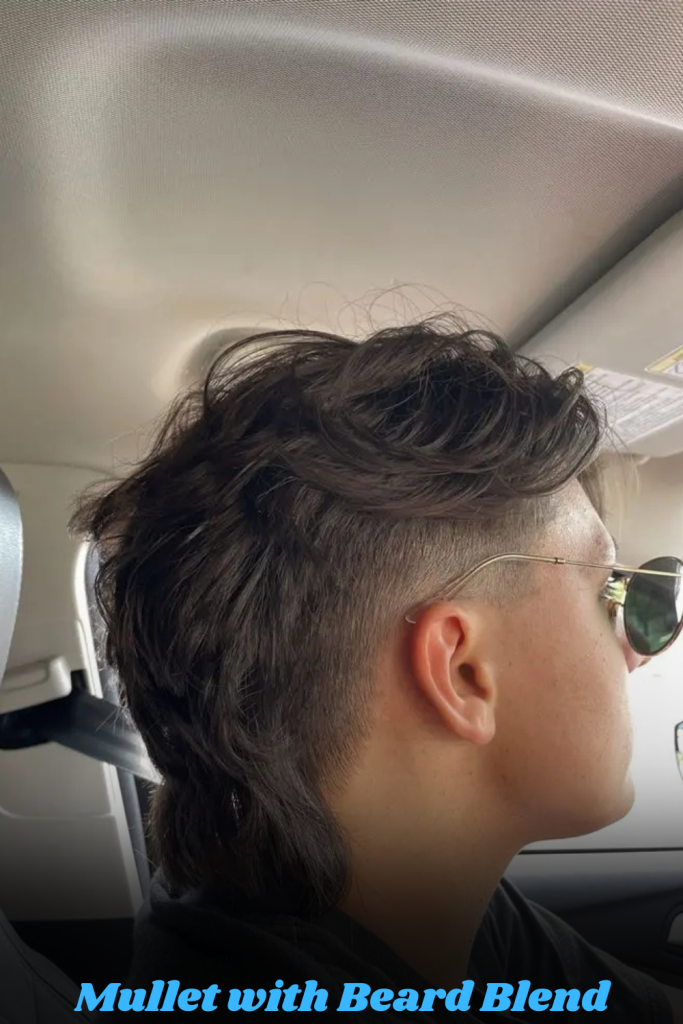 Mullet with Beard Blend