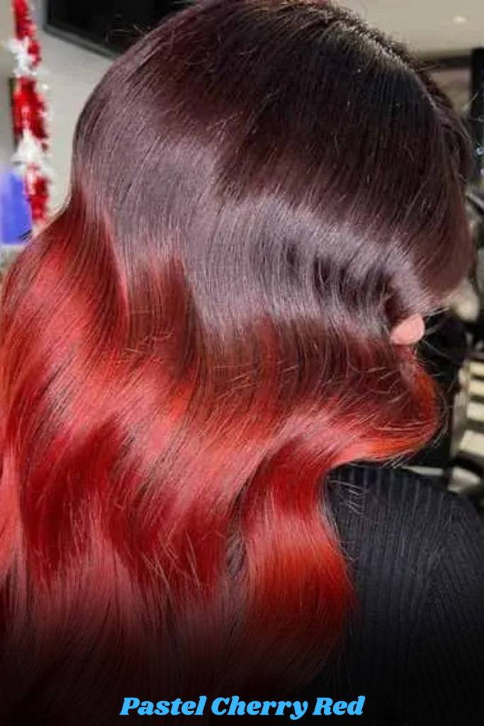Pastel Cherry Red