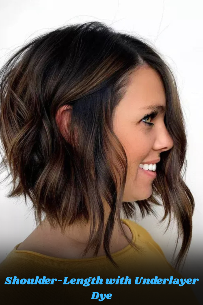 Shoulder-Length with Underlayer Dye