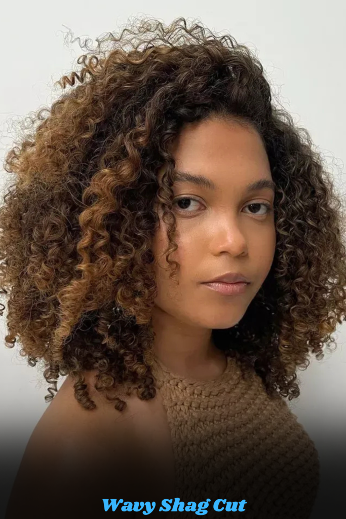 Wavy Shag Cut