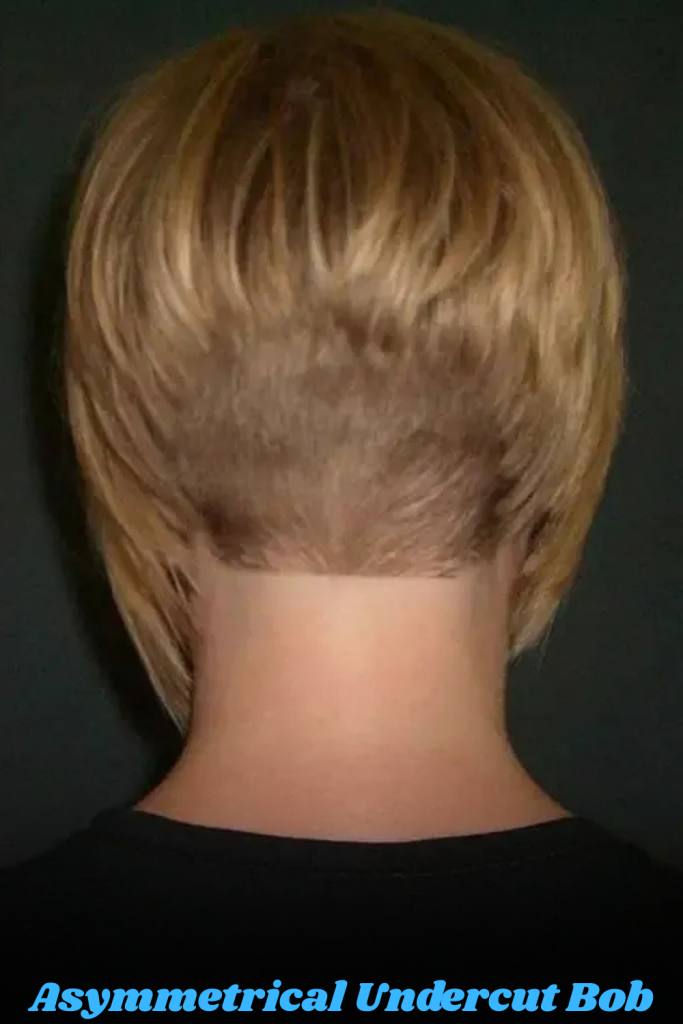 Asymmetrical Undercut Bob