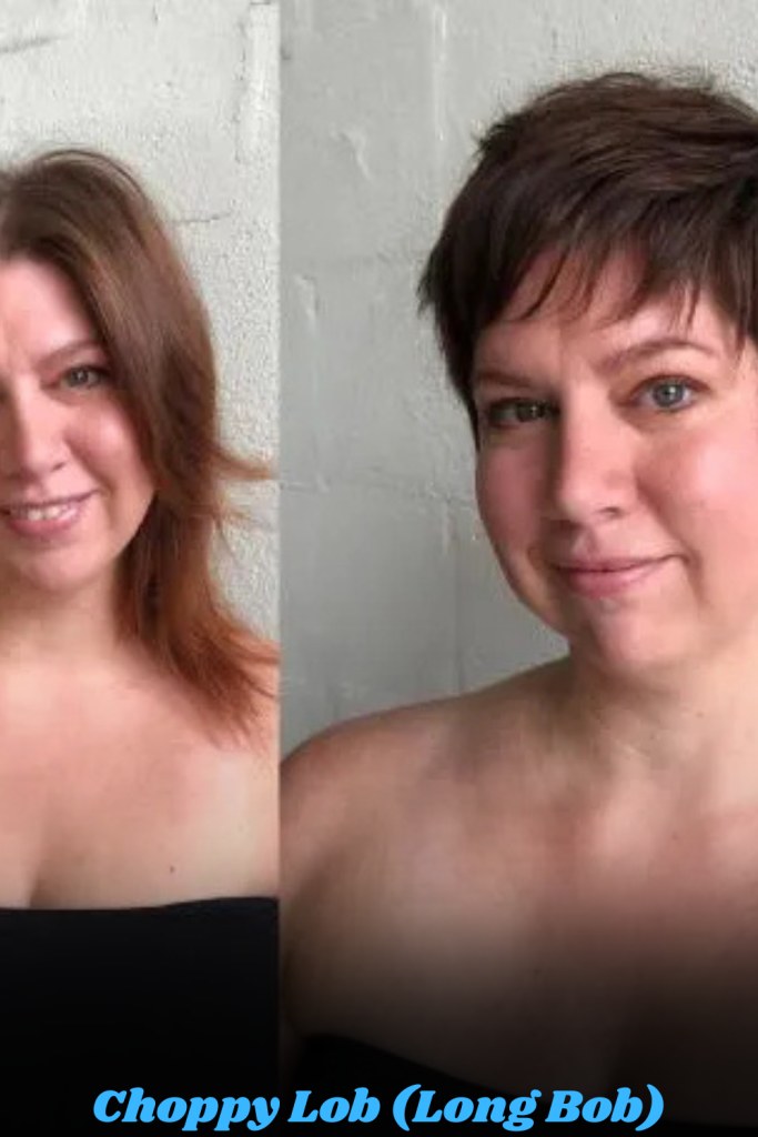 Choppy Lob (Long Bob)